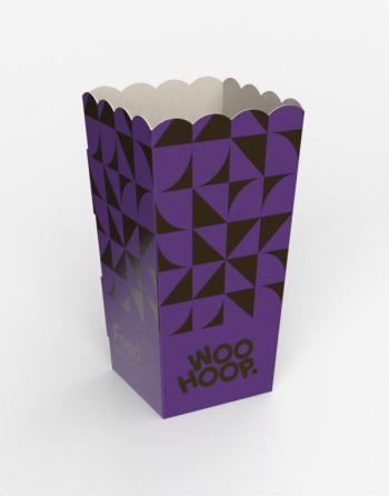 Small Popcorn Box - 50x50x90mm