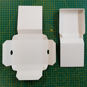 self assembly base and lid boxes