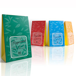 Gusset style printed cartons