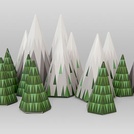 custom bespoke packaging in a cone shape