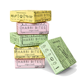 Printed uncoated textured boxes
